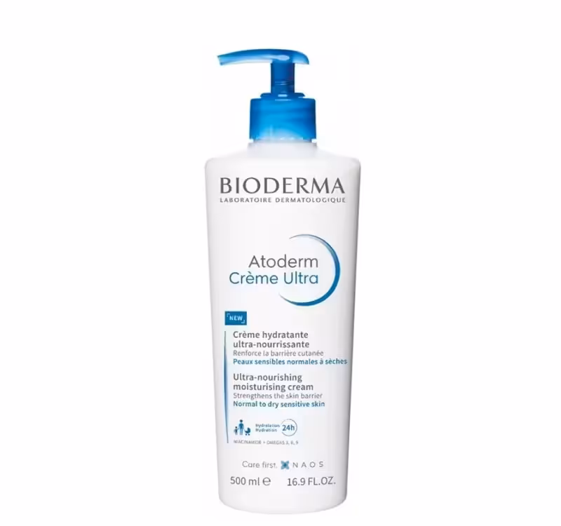 کرم مرطوب کننده بایودرما اتودرم (اصل) پوست خشک و حساس صورت و بدن