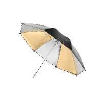 چتر داخل طلایی - نقره‌ای 102cm