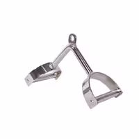 دسته دو سر نعلی  وی ( V ) بدون روکش