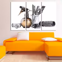 تابلو شاسی دکوراتیو آریکان کد TA1016 سایز 90x60