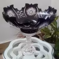 ظروف کریستال پذیرایی فونیکس اصل آلمان عتیقه 5 عددی با هم