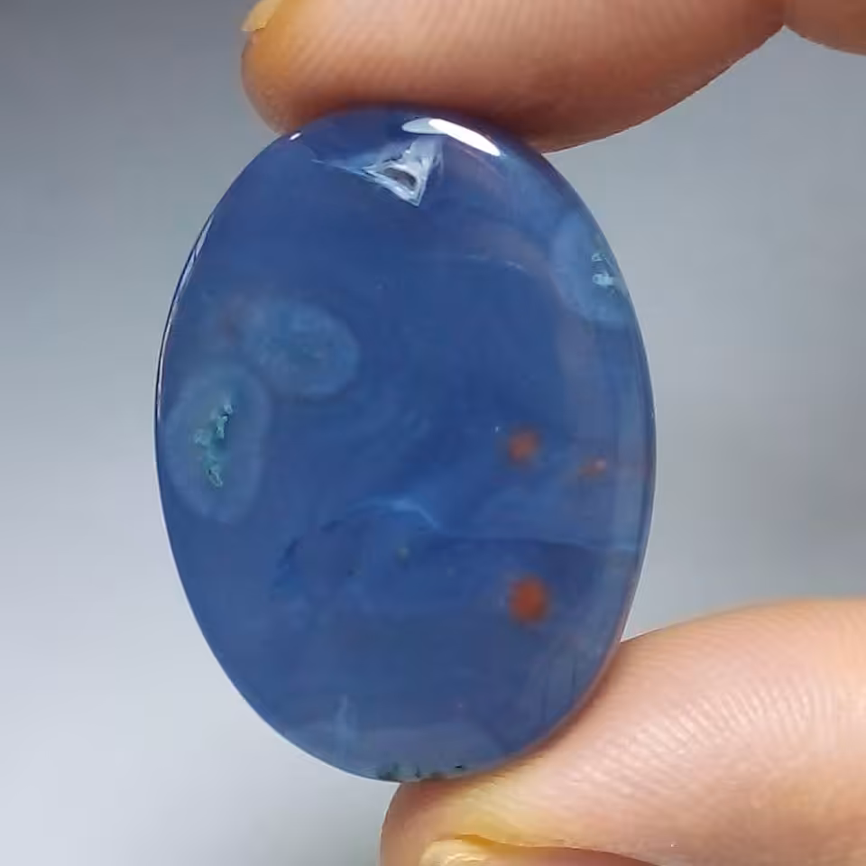 عقیق ابی شجر دار 