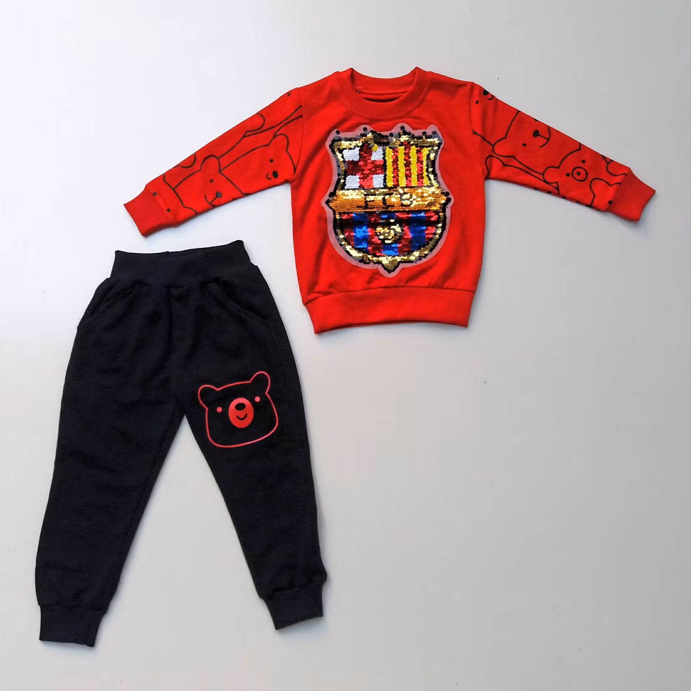 ست بلوز و شلوار پولکی❤