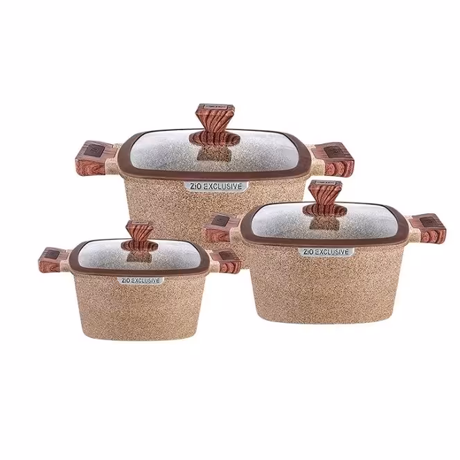 سرویس پخت و پز 6 پارچه زیو مدل Z-8400-20 