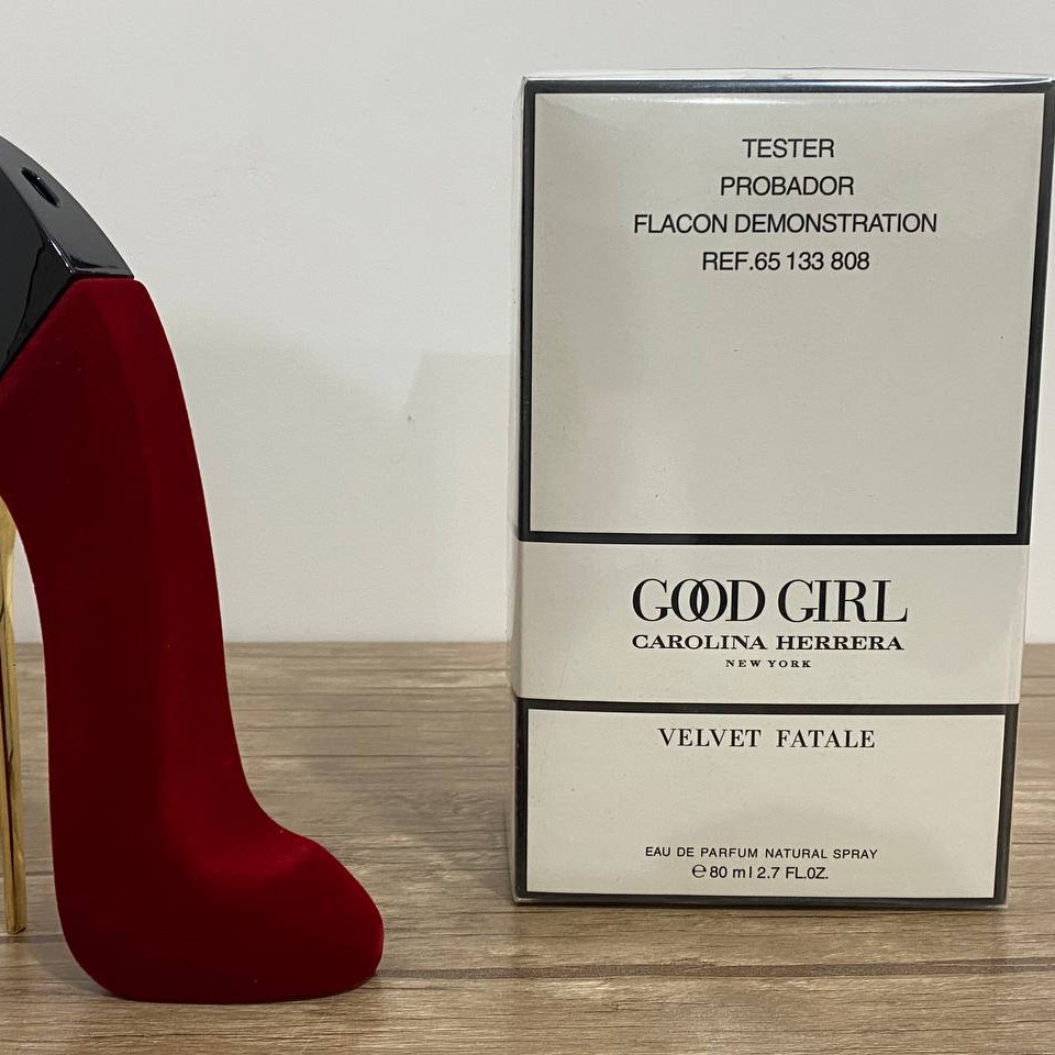 ادکلن گودگرل قرمز مخملی اورجینال اصلی Good girl Carolina herrera