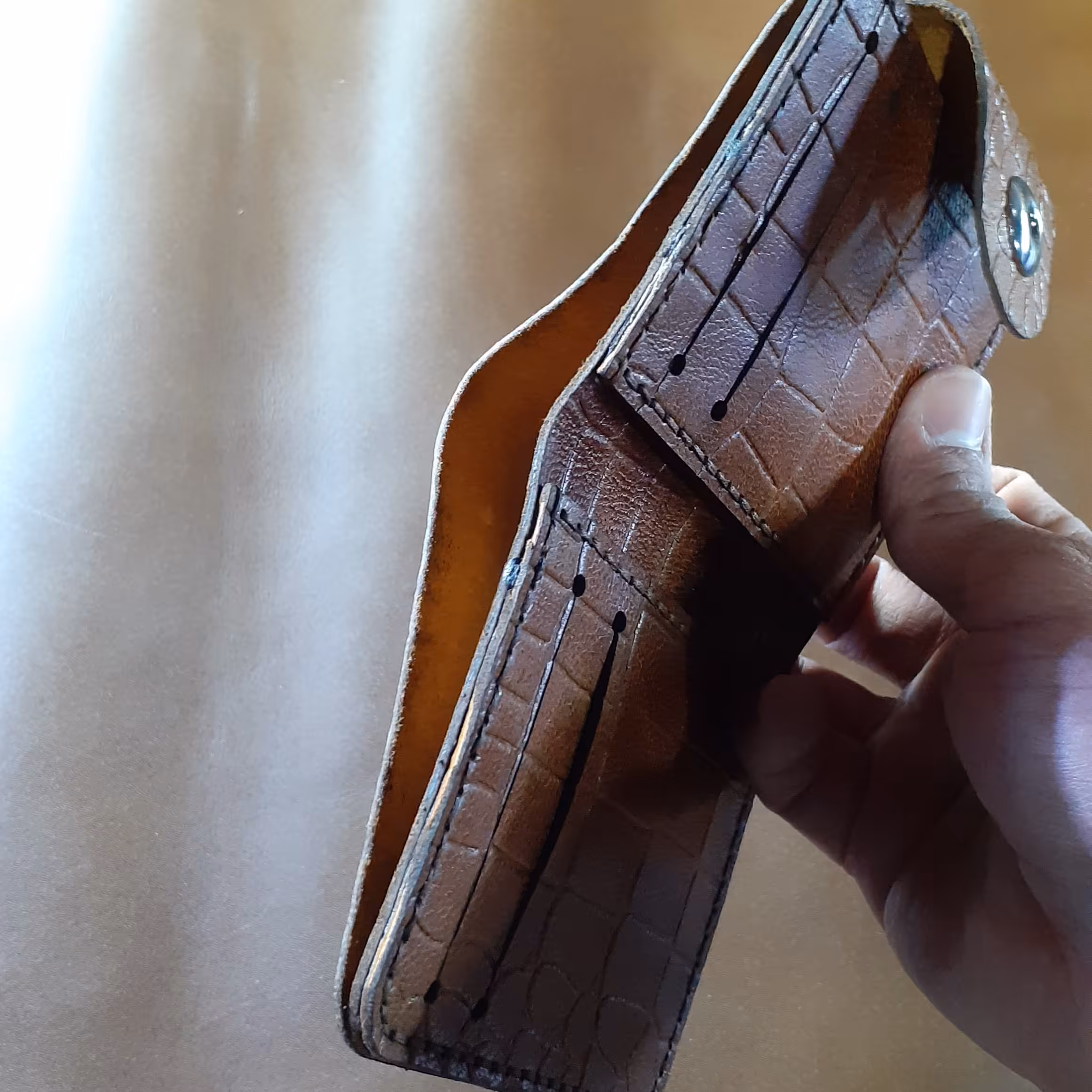 کیف جیبی چرم طبیعی