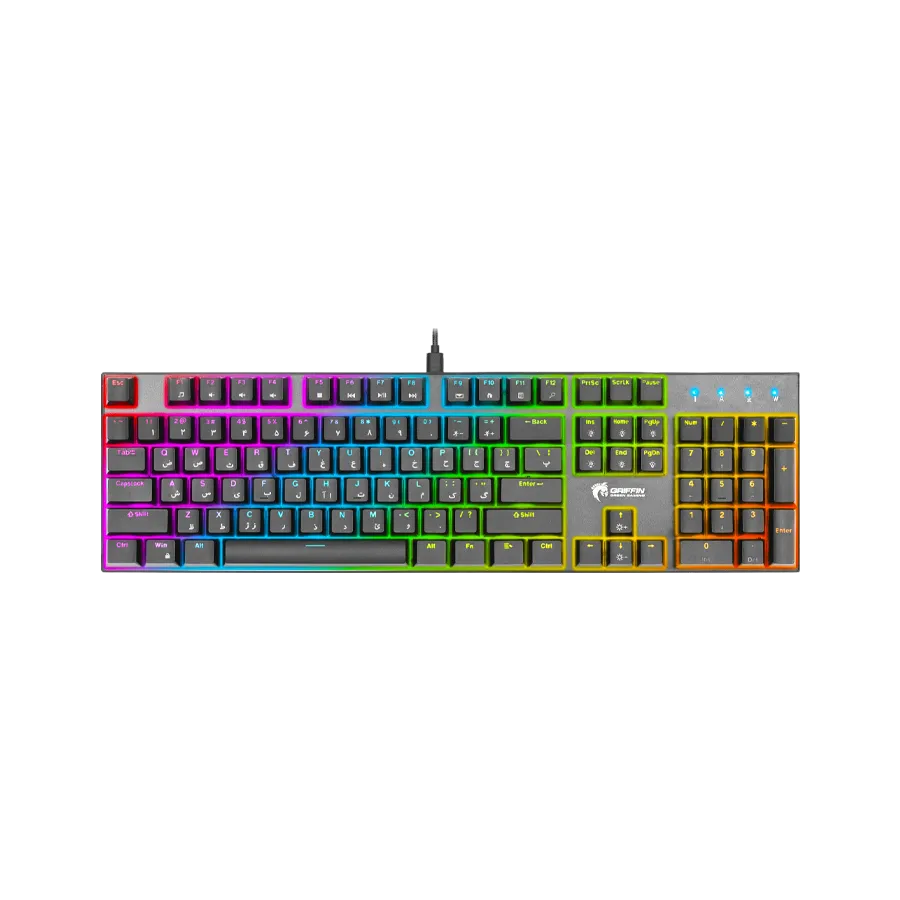 کیبورد گیمینگ گرین GK802 RGB مشخصات، آخرین قیمت و خرید