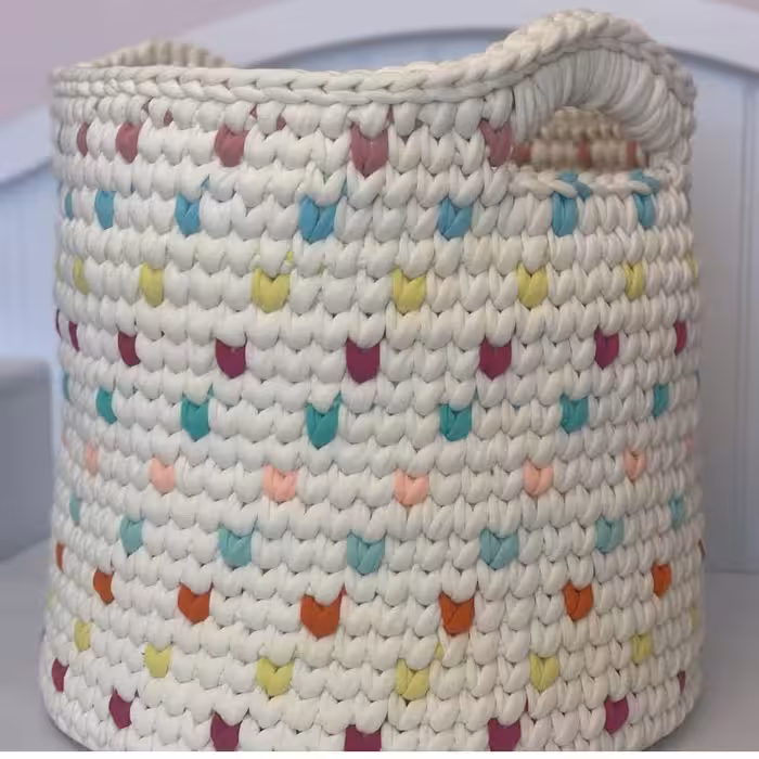 سبد نظم دهنده اسباب بازی  و لباس اتاق تریکو