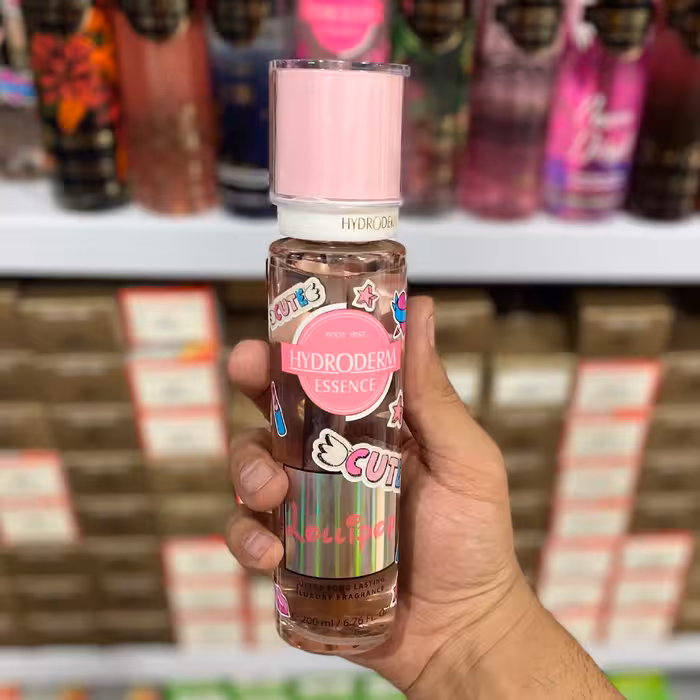 اسپری بدن زنانه هیدرودرم مدل Lollipop حجم 200 میلی لیتر