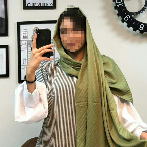 شال موهر  ساده 1