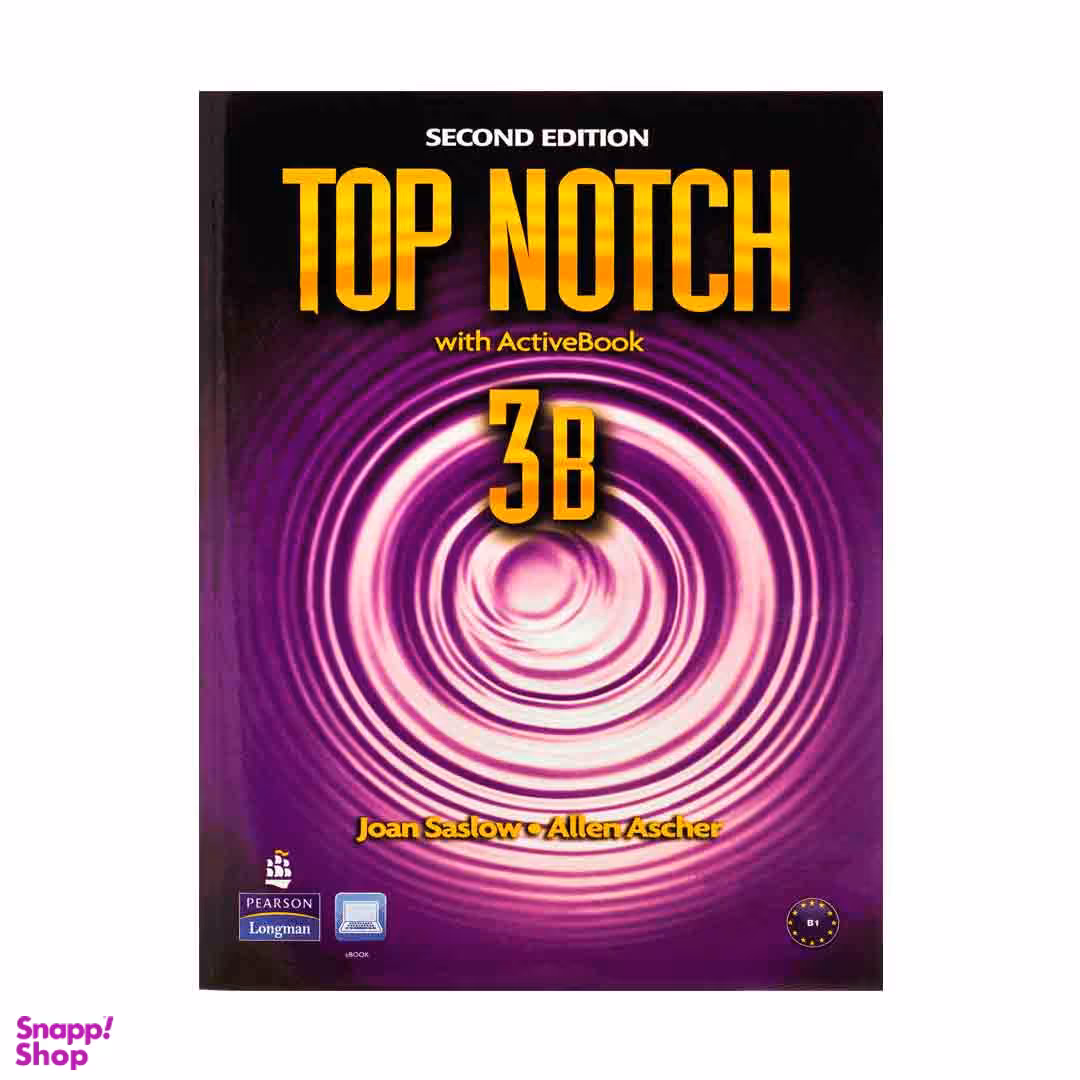 کتاب زبان Top Notch 2nd 3B -SB+WB+DVD انتشارات Longman-Pearson