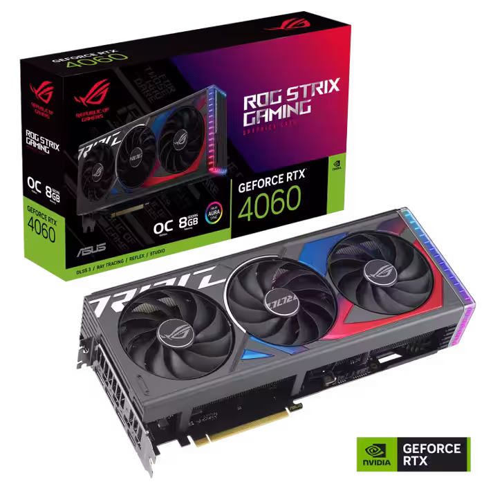 کارت گرافیک  ایسوس مدل ROG Strix GeForce RTX™ 4060 OC Edition حافظه 8 گیگابایت