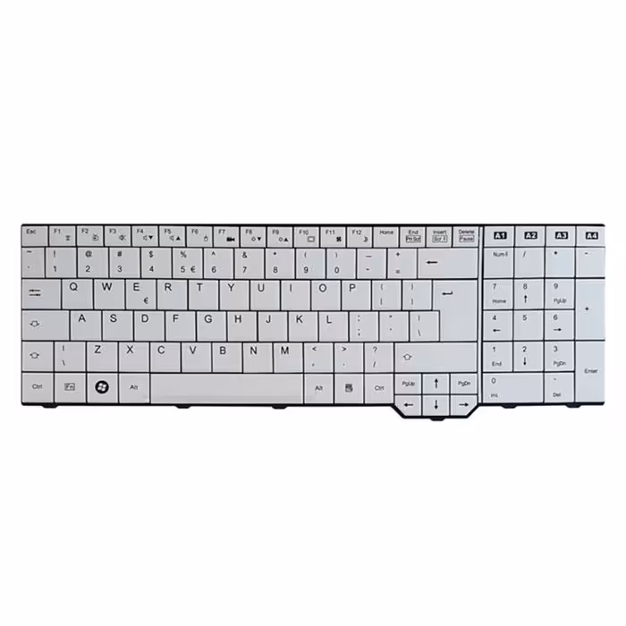 کیبورد لپ تاپ فوجیتسو AmiloPro 3625 سفید