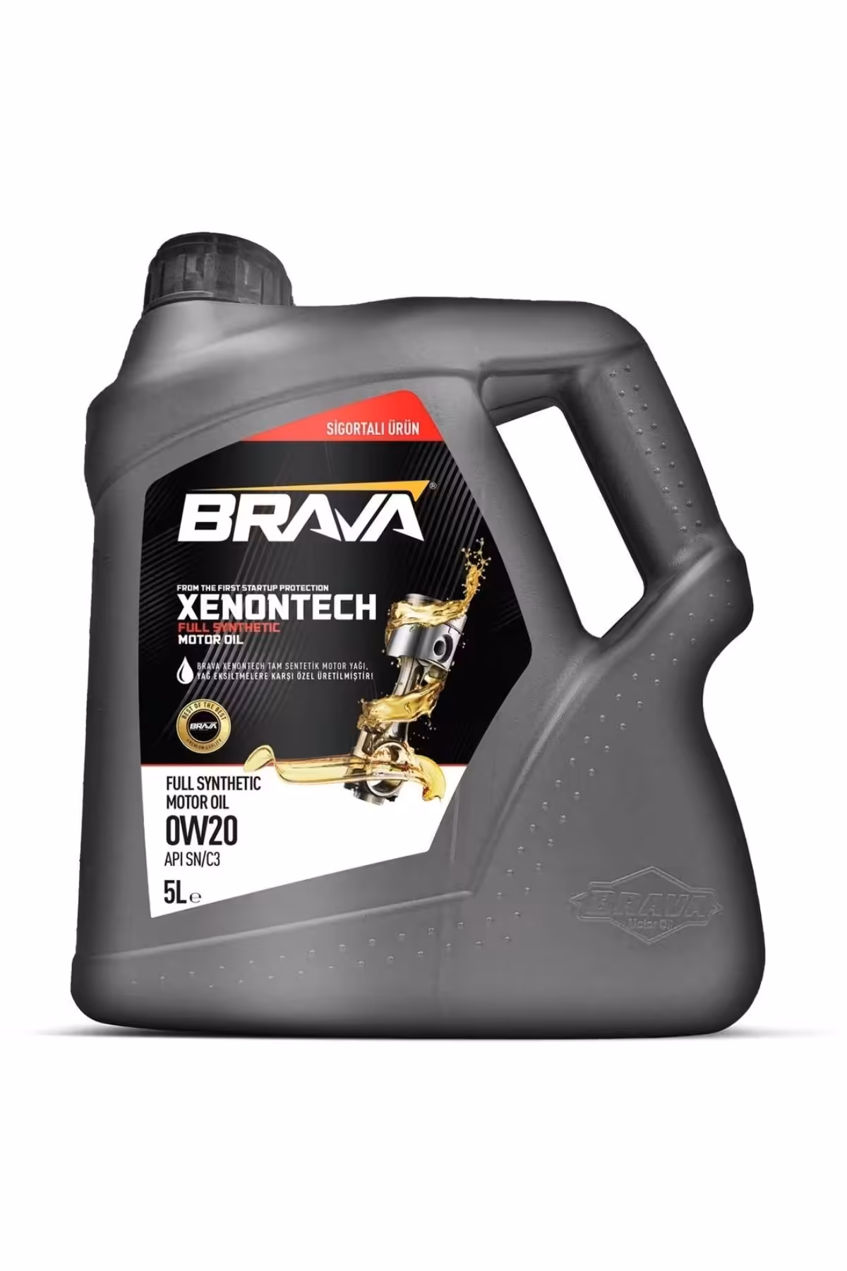 روغن و مکمل موتور XENONTCH FULL SYNTHETIC 0W20 5 LT Brava