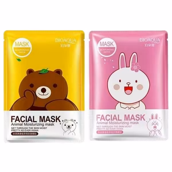 ماسک صورت بایو آکوا مدل آبرسان وزن 30 گرم مجموعه 2 عددی