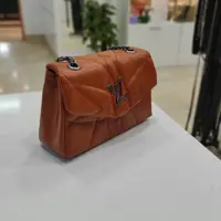 کیف زنانه دوشی طرح lv قهوه ای