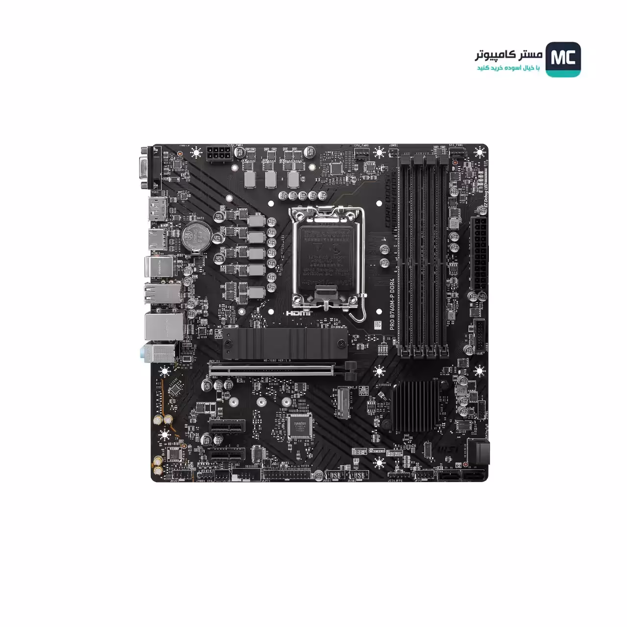 قیمت و خرید مادربرد ام اس آی مدل MSI PRO B760M-P DDR4