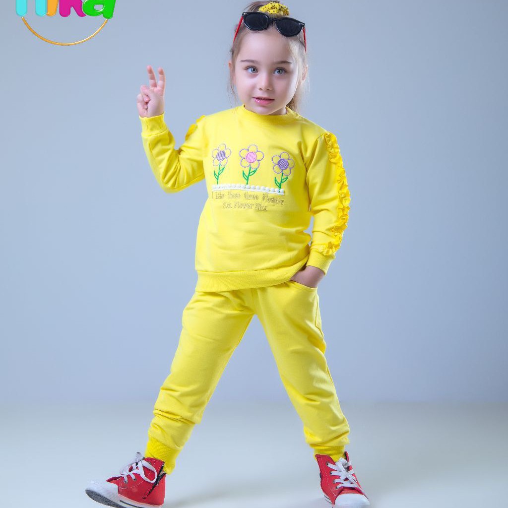 لباس بلوز شلوار گل دار