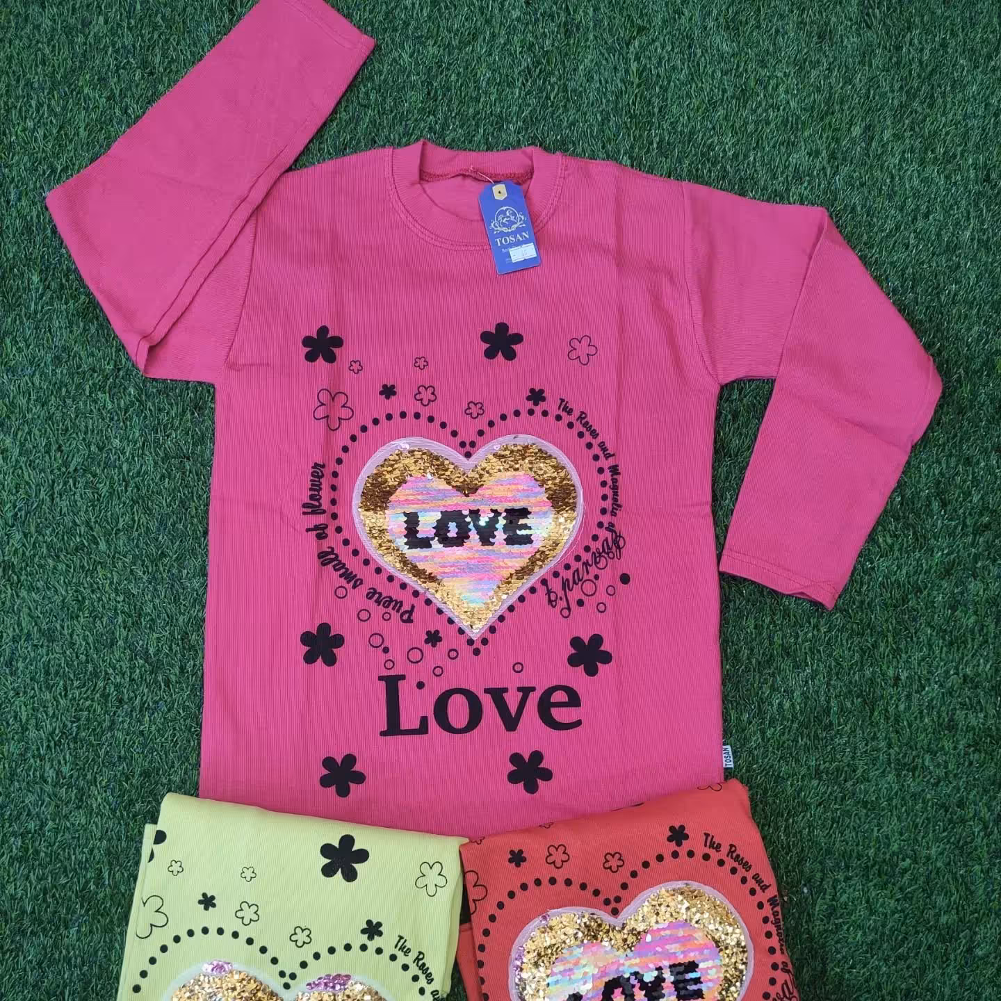 بلوز دخترانه جنس کبریتی اعلا فقط سایز 60 رنگبندی ارسال رایگان