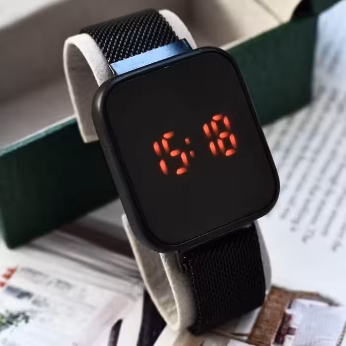 ماکت ساعت بند حصیری لمسی کد987