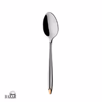 قاشق چای خوری ناب استیل مدل پالرمو