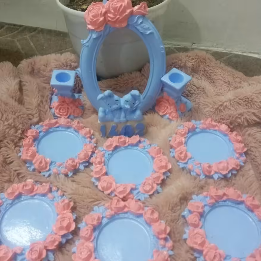 هفتسین گل رز  9پارچه