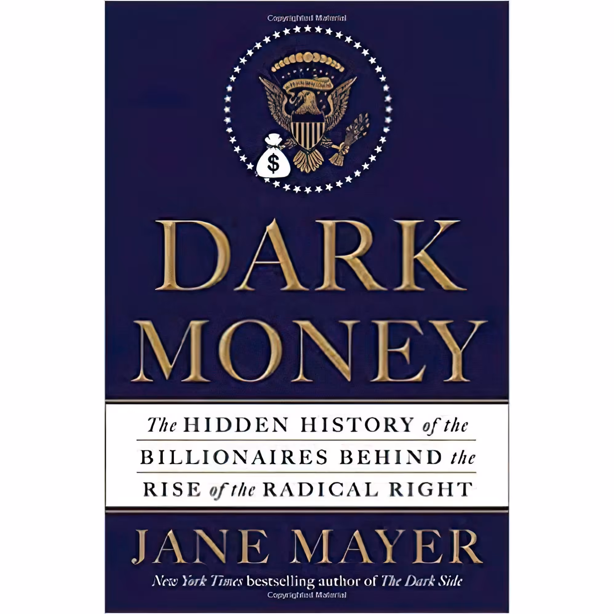 کتاب زبان اصلی Dark Money Hardcover   Mar  by Jane Mayer Author اثر Jane Mayer