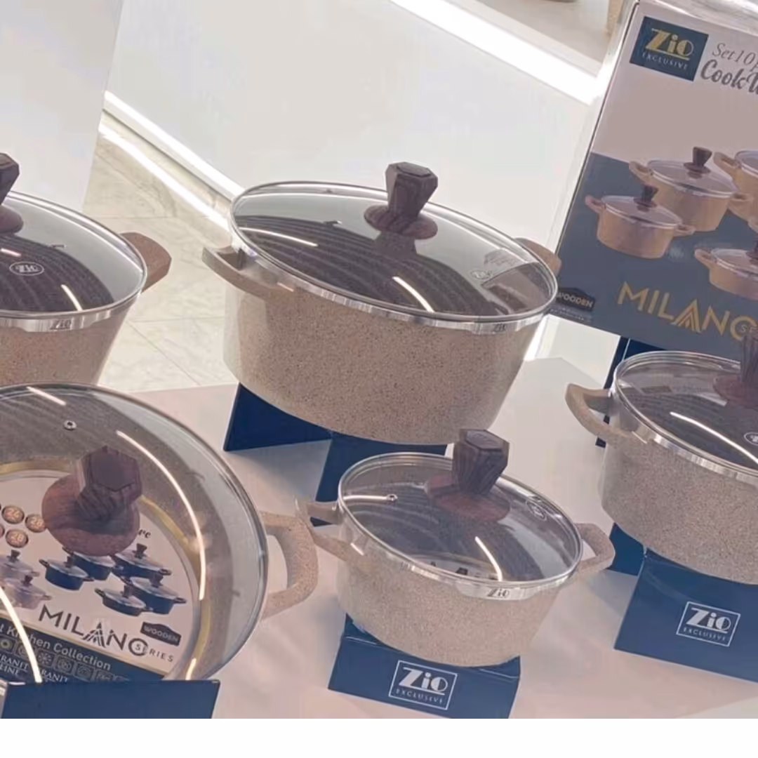 سرویس قابلمه زیو طرح میلانو مدل Zio-Z-7180