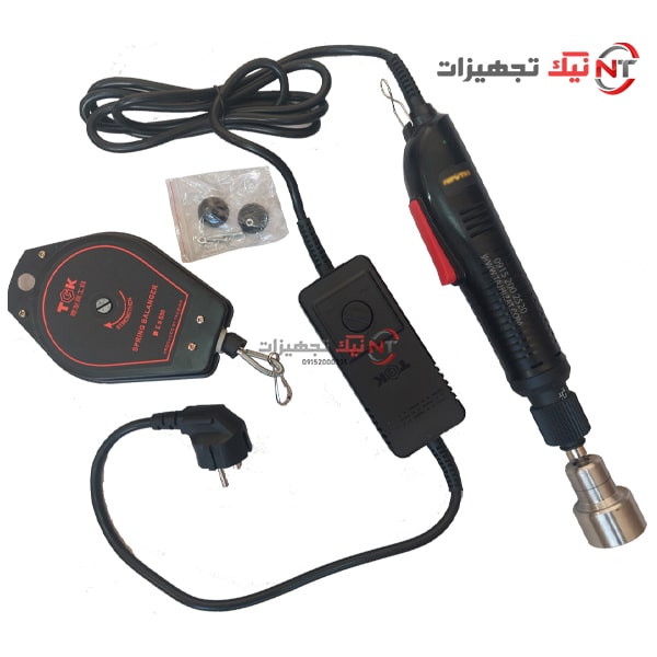 دستگاه درب بند دستی درب بطری 28MM برقی TGK همراه بالانسر - فروشگاه اینترنتی نیک تجهیزات