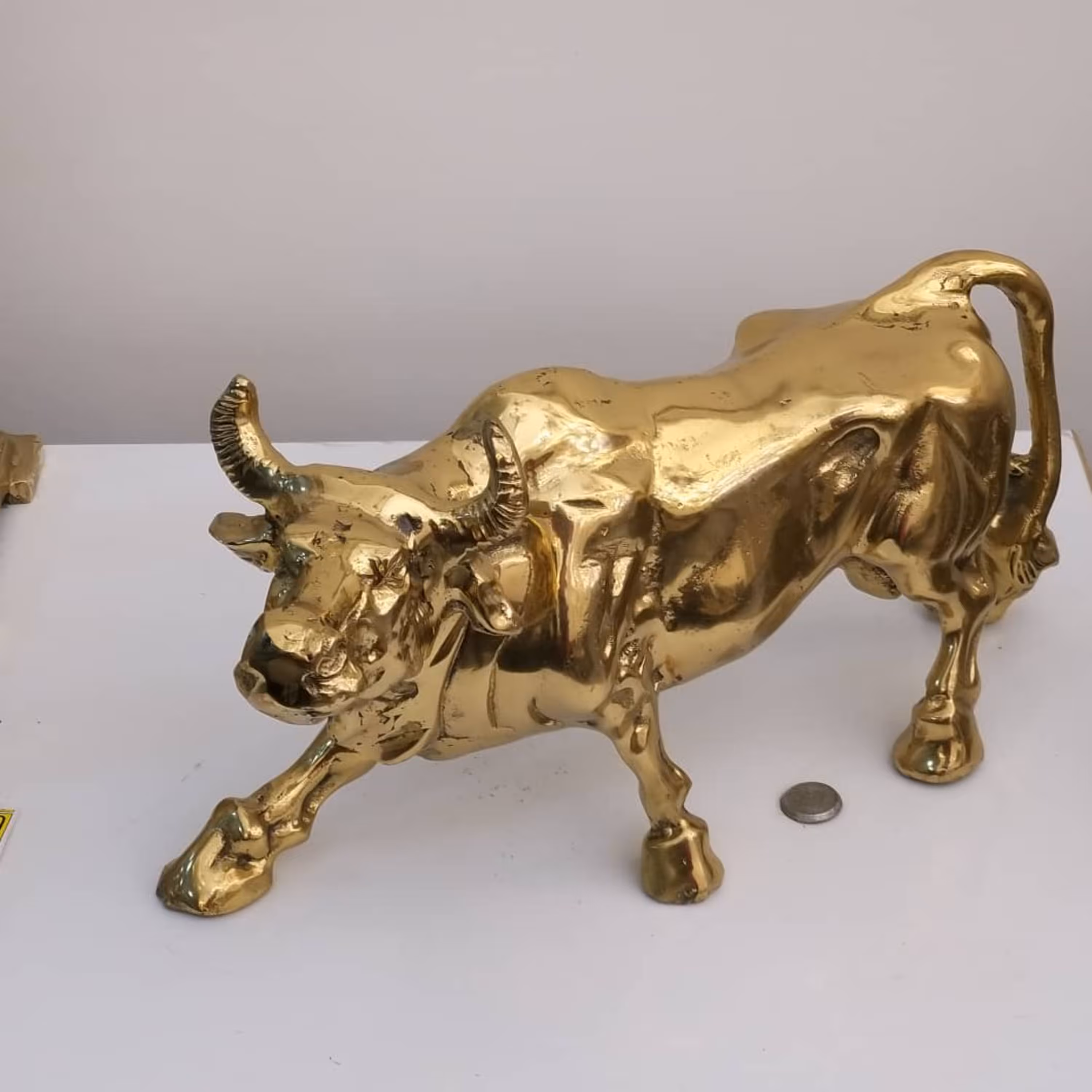 گاو دکوری جنس برنجی کدzls0037