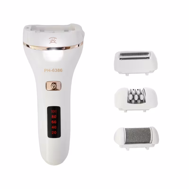 ایپیلاتور فیلیپس مدل  6386ph  برای اصلاح موی بدن بانوان می باشد دارای  باتری قابل شارژ  و قابلیتهای دیگر می باشد 
