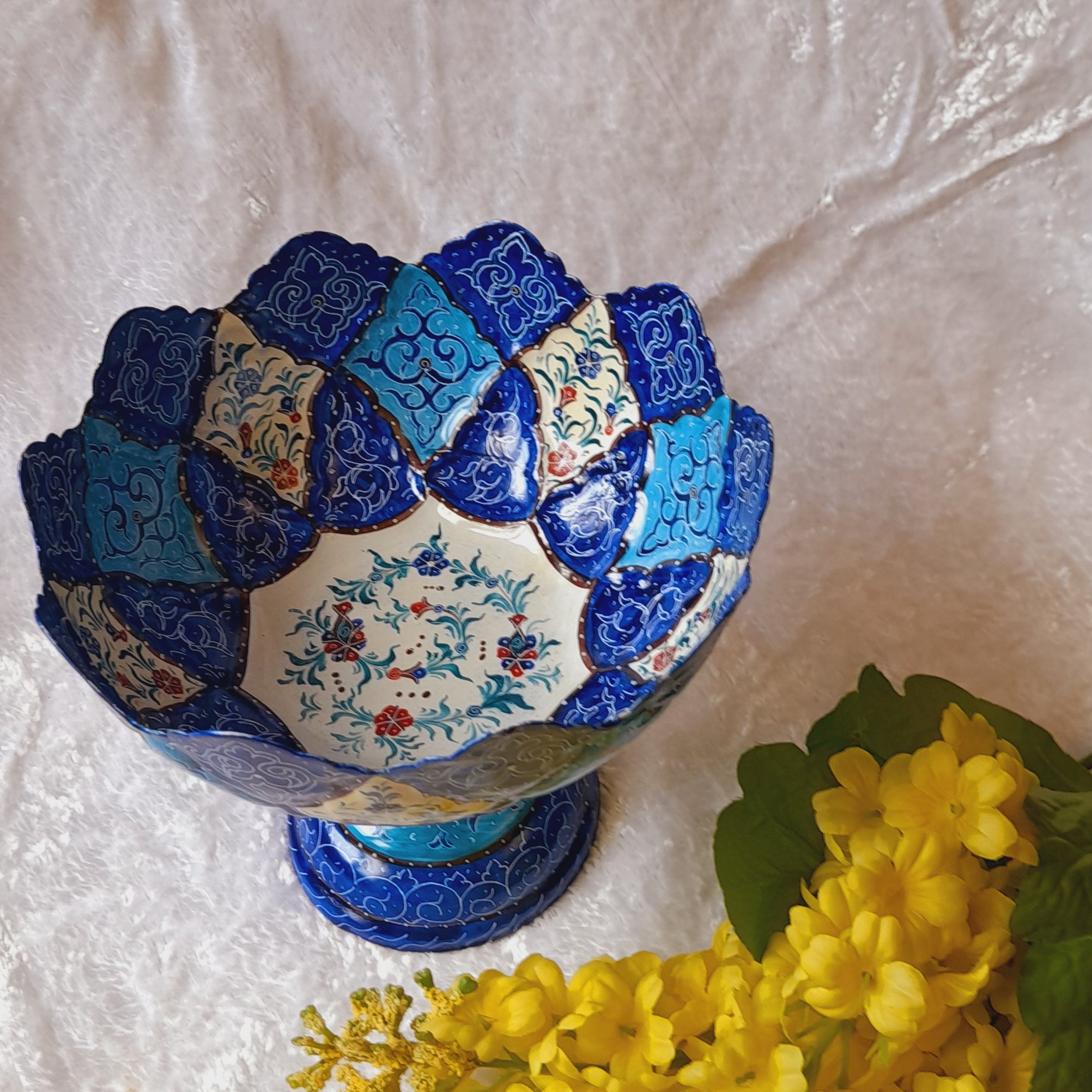 کاسه پایدار میناکاری سایز 20