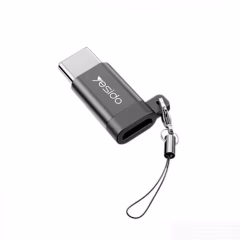 تبدیل Micro USB به Type-C مدل Yesido GS04Yesido GS04 MicroUSB To Type-C Adapter