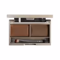 سایه ابرو کلیور کت دو رنگ مدل پلنگی 03 | Clever Cat Eyebrow Powder Duo با ماندگاری بالا