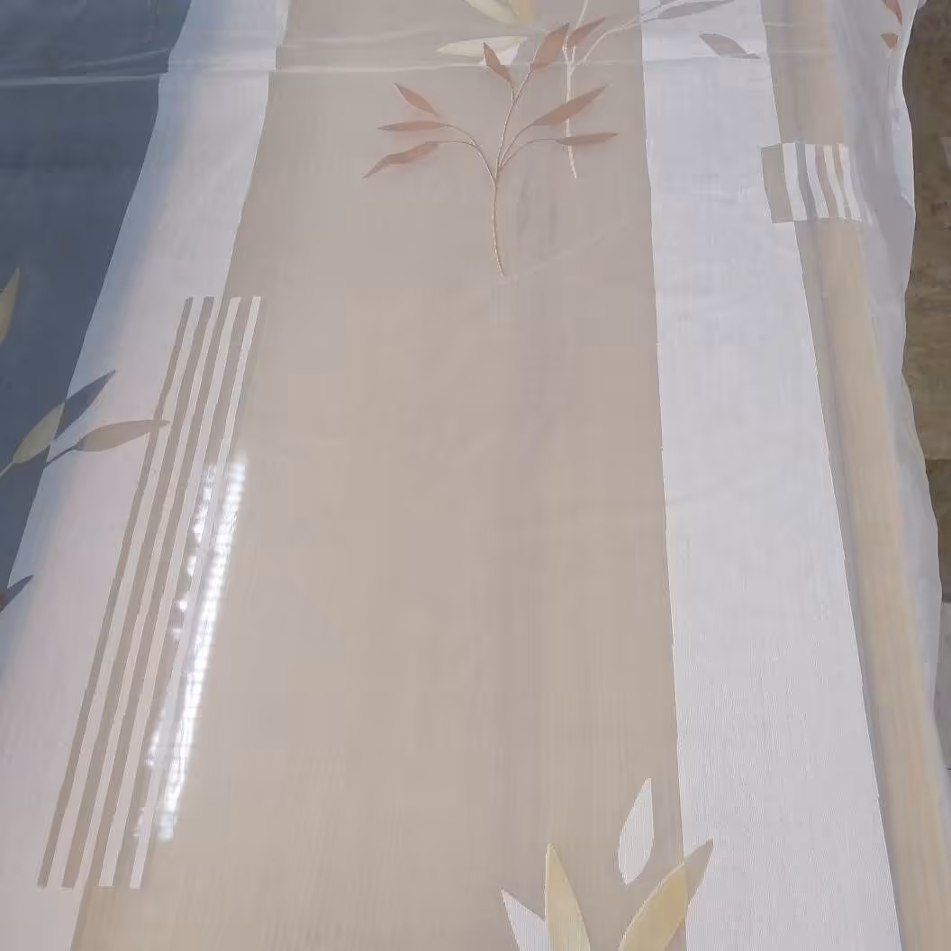 پارچه پرده حریر چاپی ترک عرض 3 متر طول 1.5 متر