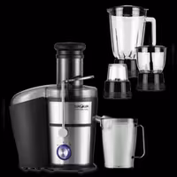 آب میوه گیر 4 کاره یورلوکس-با کارایی آب میوه گیری -مخلوط کن -خرد کن و آسیاب
1400وات-پارچ شیشه ایی،ساخت کشور آلمان اصل