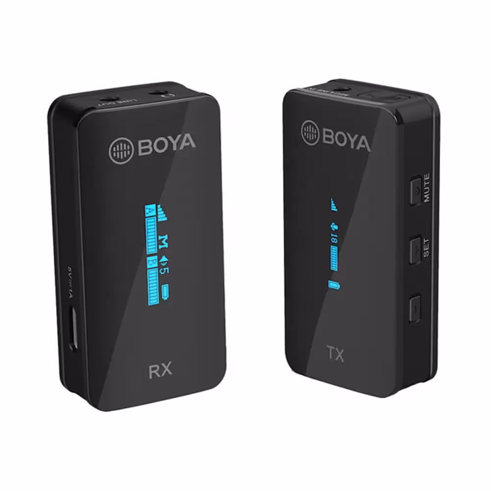 میکروفون بی سیم یقه ای بویا BOYA BY-XM6-S1 Digital Microphone