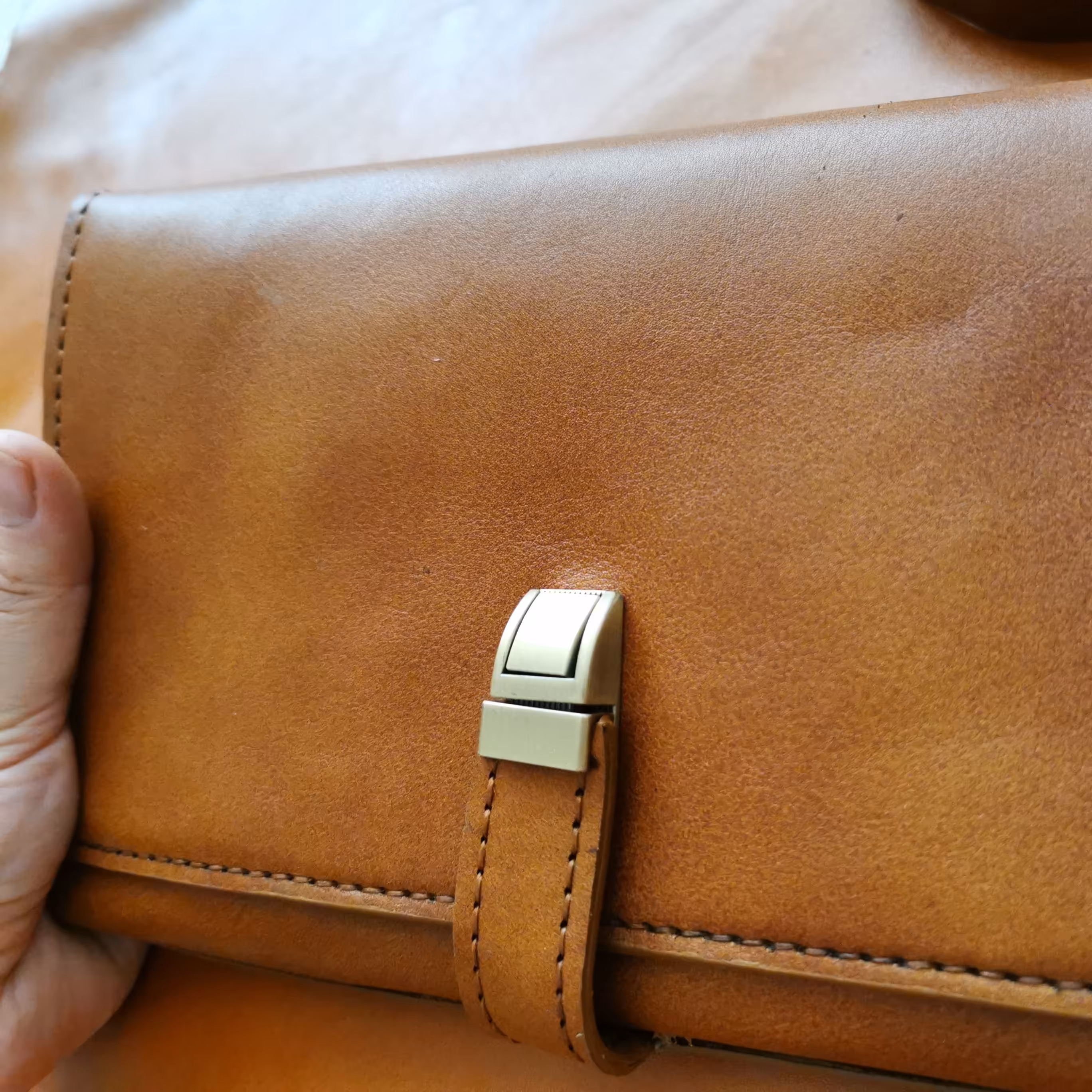 کیف مدارک چرم