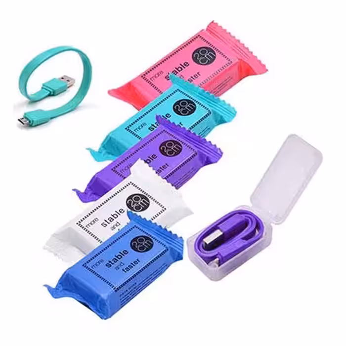 کابل تبدیل USB به MicroUSB پاوربانکی پک شکلاتی مدل 260