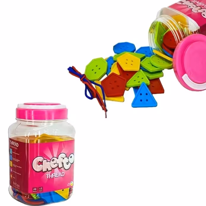 اسباب بازی ساختنی چفتو مدل نخ کردنی به تویز 