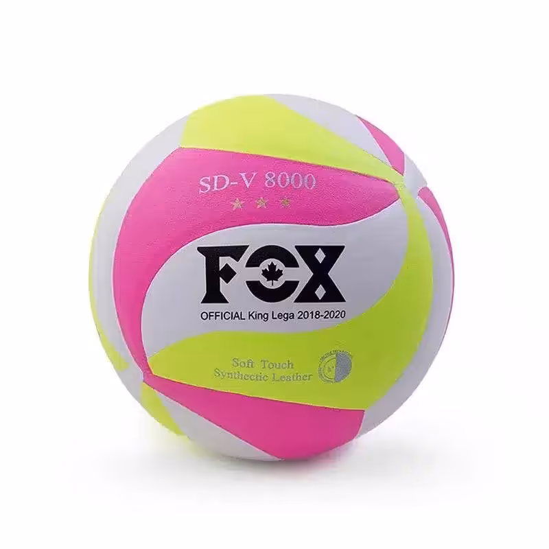 توپ والیبال فاکس FOX SD-V8000 DST | صورتی/فسفری