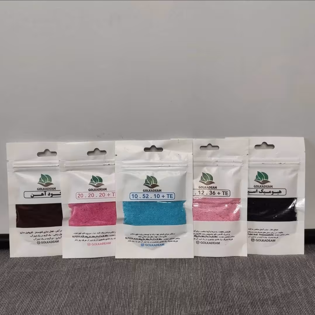 کود تقویتی کاکتوس و گیاهان آپارتمانی 5 عددی