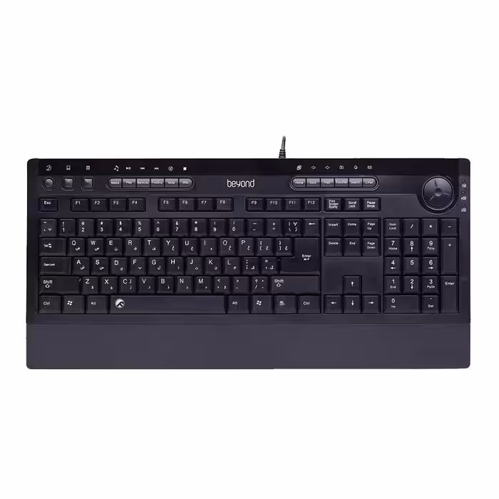 قیمت و خرید کیبورد باسیم بیاند مدل BK-8700 | یاس ارتباط