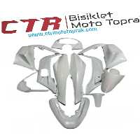 ست بدنه موتورسیکلت سفید HONDA PCX BODY SET 2014 2017 مجموعه کامل GRENAG A KALITE CTR