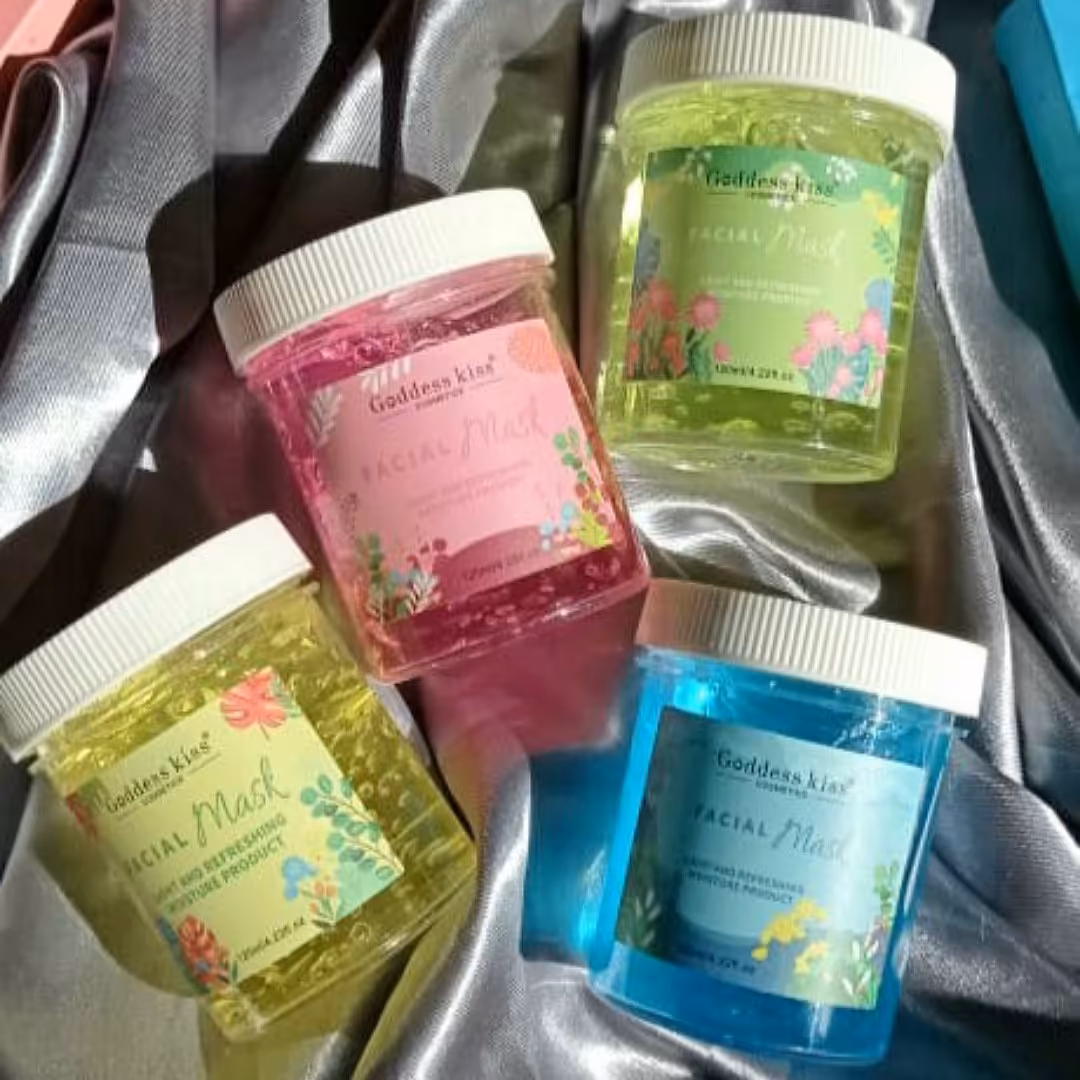 ماسک ژله‌ای صورت در چهار رایحه 