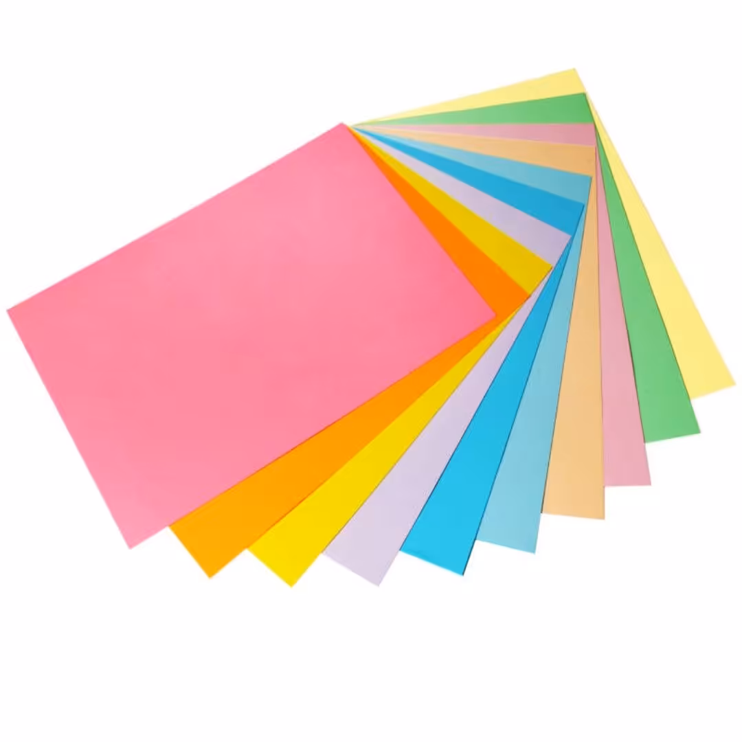 کاغذ رنگی A4 بسته 50 عددی