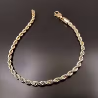 دستبند طنابی کد XGH3000067 بدلیجات 