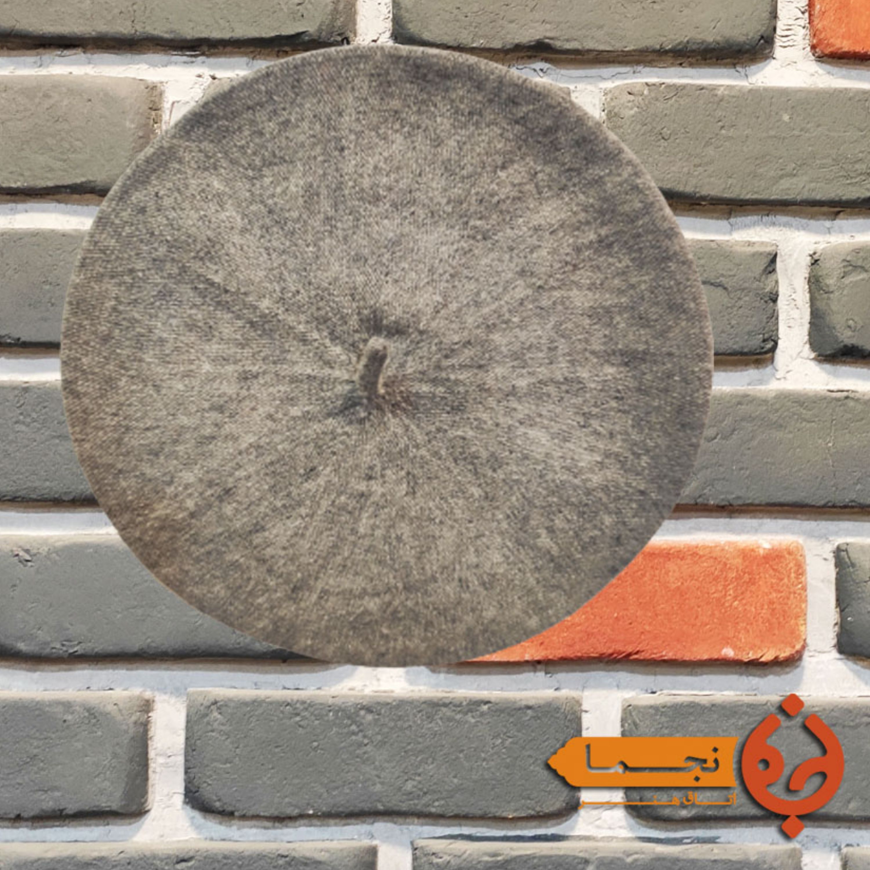 کلاه برت فرانسوی پشمی نازک کد kf05 رنگ خاکستری کمرنگ