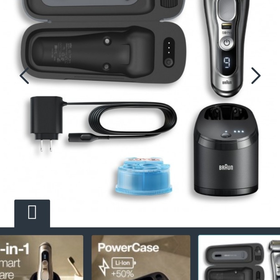 ریش تراش براون سری9 مدل 9476cc pro اصل آلمان(تضمینی)سفارش اروپا و آمریکا