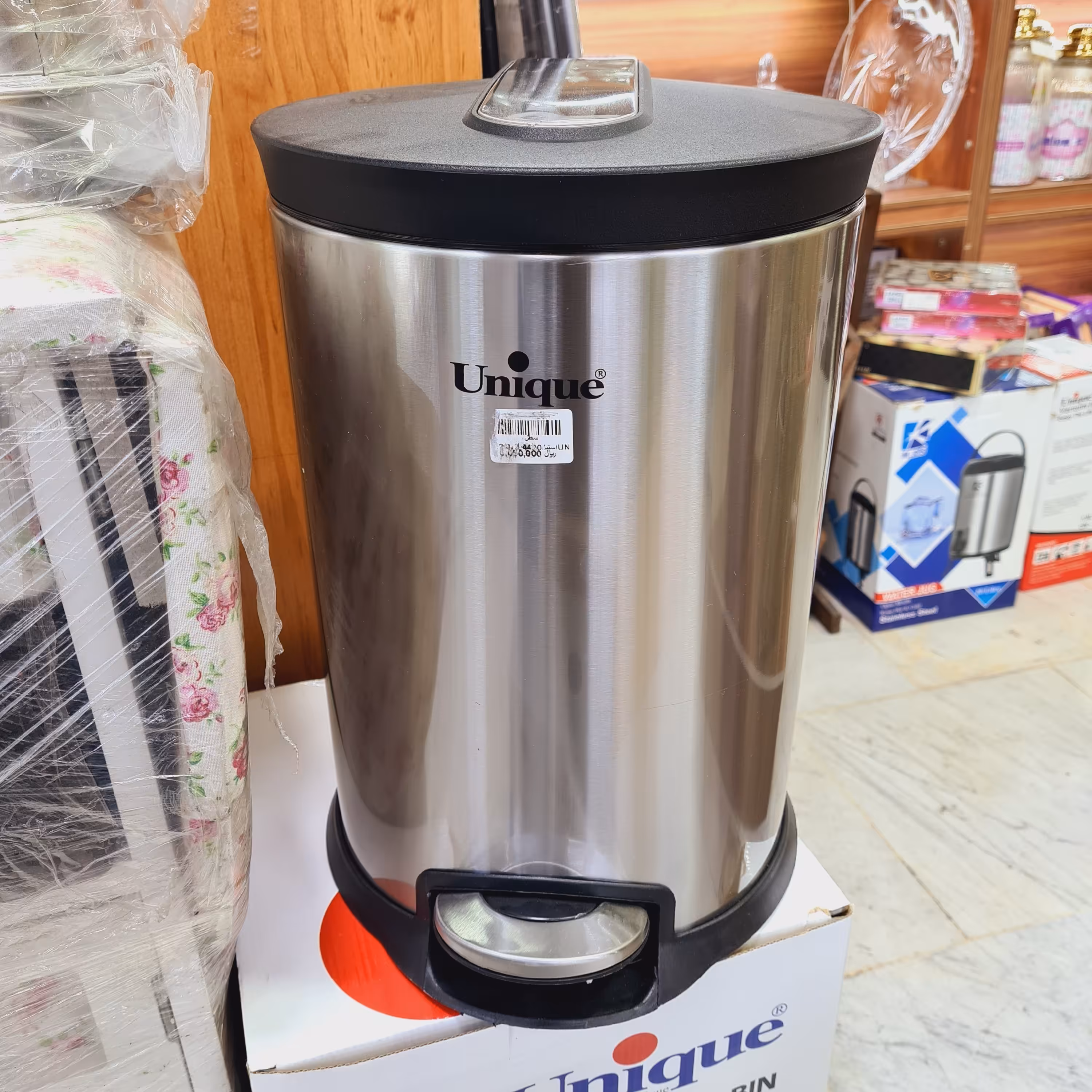 سطل زباله 12 لیتری یونیک اصل شرکتی سطل آشغال